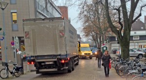 Verkehrschaos in der Rathausstraße 